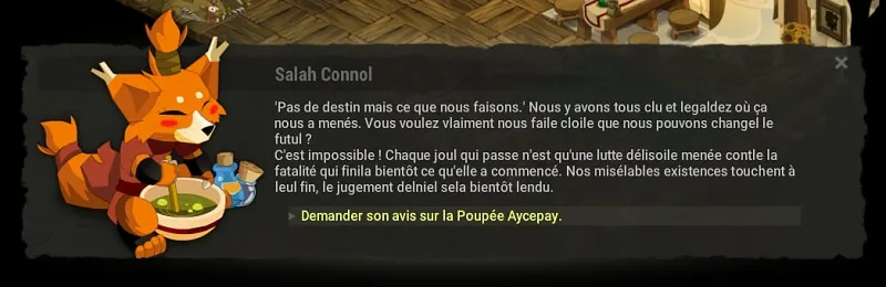 quête Mer il et foux dofus