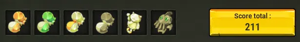 score 200 Prêtresse de Kao dofus