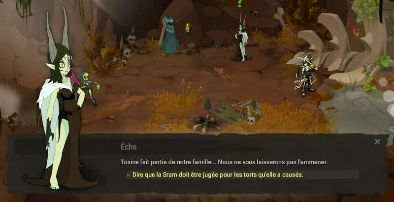quête Le piège se referme dofus