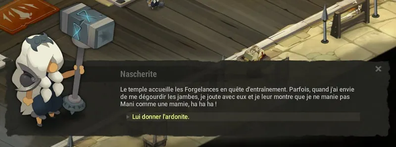 quête Un événement inattendu dofus