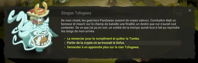 quête Maudite disparition dofus