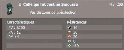celle qui fut justine smousse