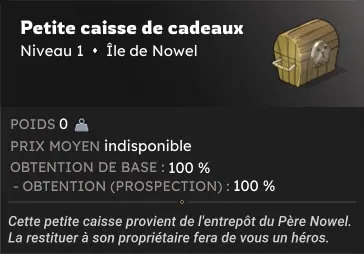 quête Préparatifs de Nowel dofus