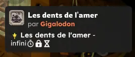 Gouffre du Gigalodon fonctionnement