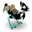 Dragodinde Ebène et Turquoise