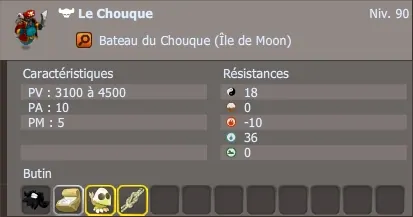 Le Chouque dofus