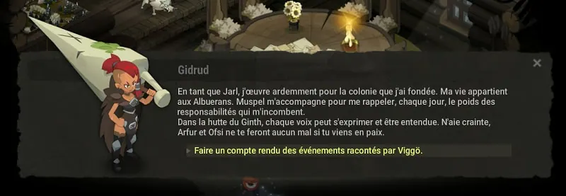 quête Un événement inattendu dofus