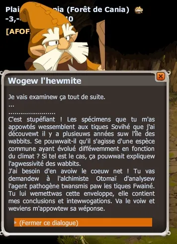 Gène et tique