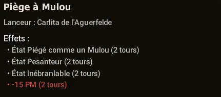 Avis de recherche Carlita de l'Aguerfelde dofus
