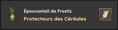 Drop rare métiers dofus