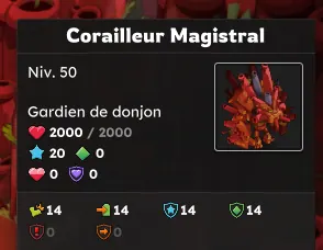 donjon Grotte Hesque dofus corailleur magistral