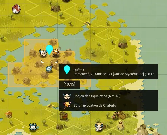 quête Vol du Temps dofus