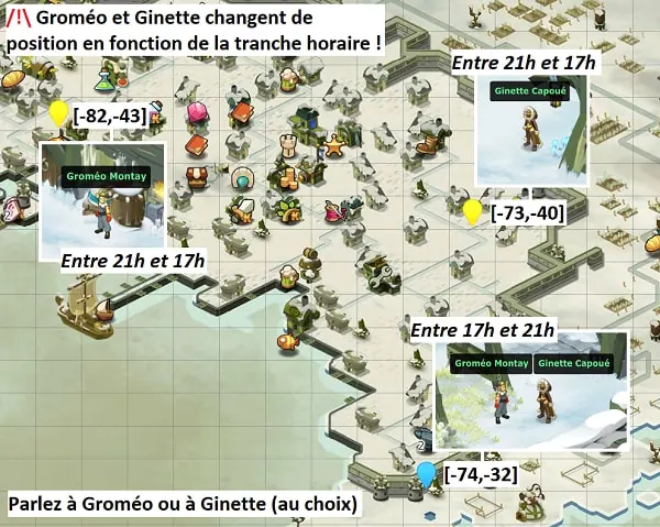 quête Groméo et Ginette