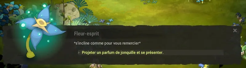quête Dites-le avec des fleurs