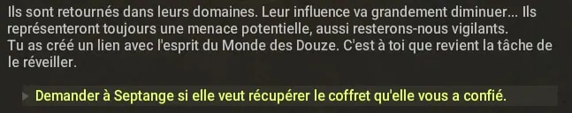 quête Prise de conscience dofus