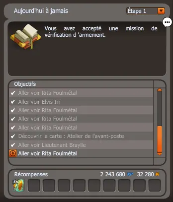 Aujourd'hui à jamais dofus