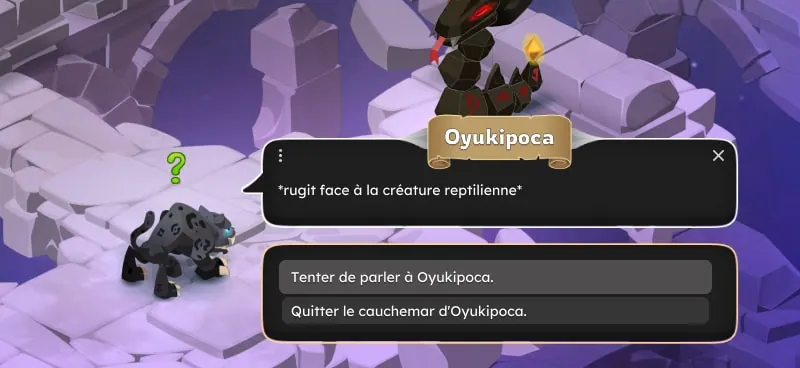 quête Cauchemar infini