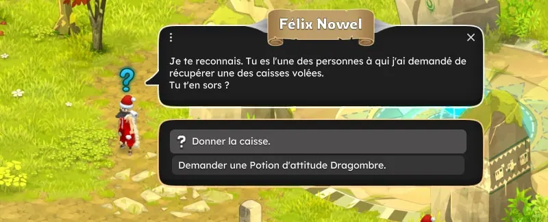 quête Préparatifs de Nowel dofus