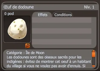 oeuf de dodoune