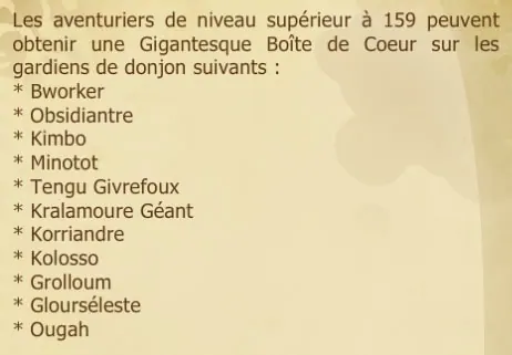 quête Coeur brisé