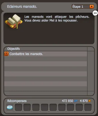 quête La pêche à Mel dofus