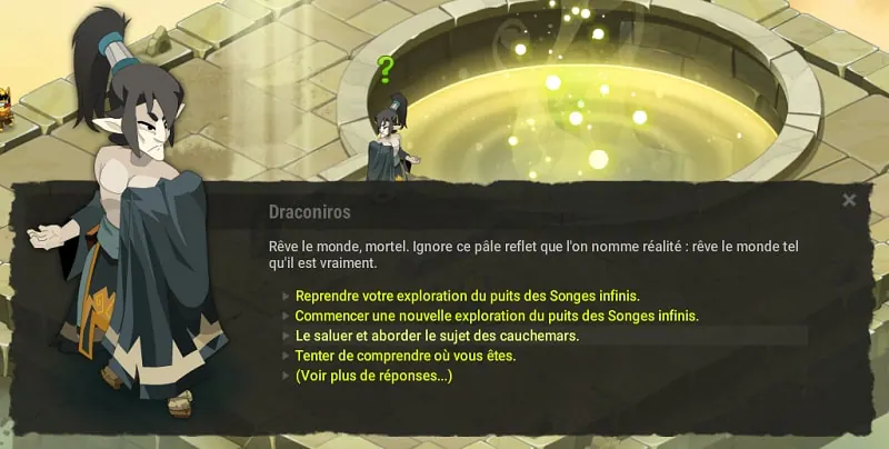 quête Cauchemars prémonitoires