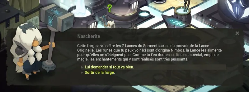 quête Un événement inattendu dofus
