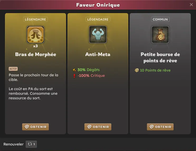 Songes Infinis dofus