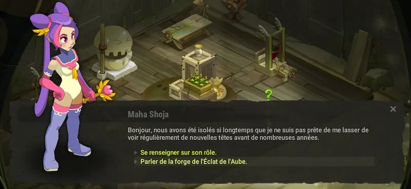 quête L'Éclat de l'Aube dofus