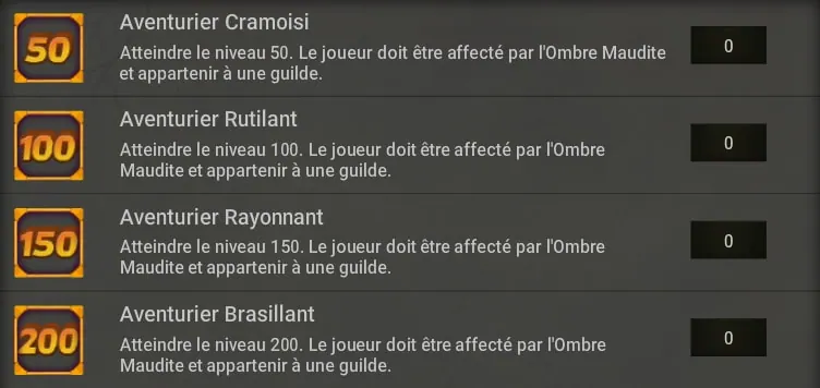guide ombre maudite dofus