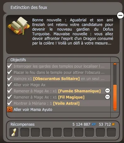 Extinction des feux