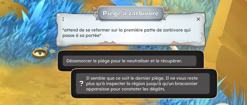 quête Que la chasse commence