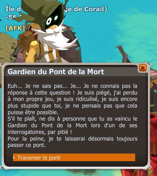 Le Gardien du Pont de la Mort