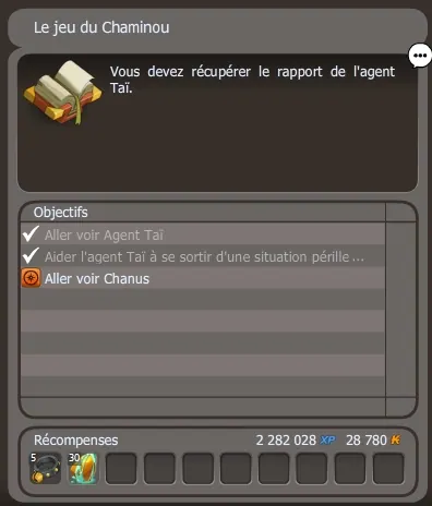 Le jeu du Chaminou