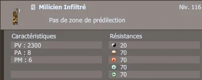 milicien infiltré