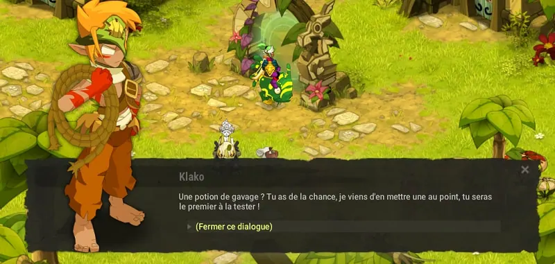 quête Tomber sur un bec