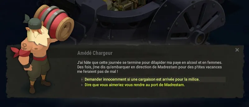 quête Pot l'agent double