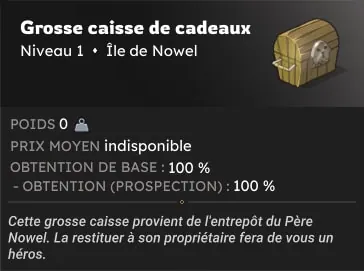 quête Préparatifs de Nowel dofus