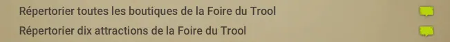 Foire en question