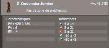 cordonnier sombre