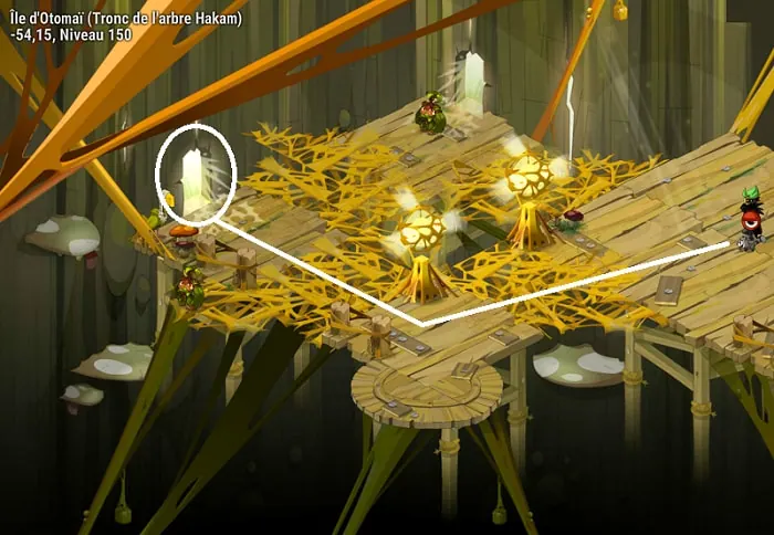 Chemin vers Otomaï dofus