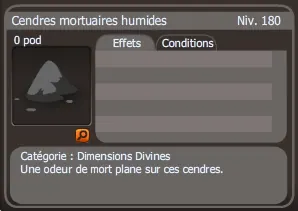 cendres mortuaires humides dofus