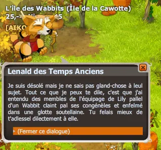 Il y a un os de Wabbit