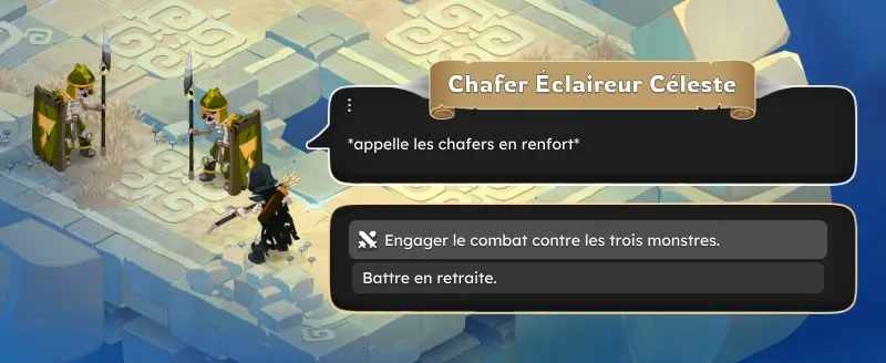 quête Sous le regard des dieux dofus