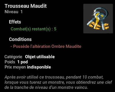 guide ombre maudite dofus