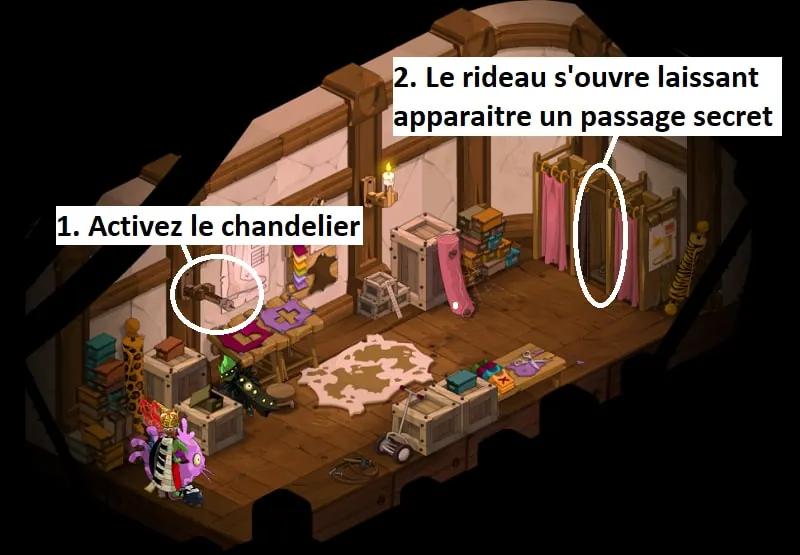 donjon Salons privés de Klime dofus