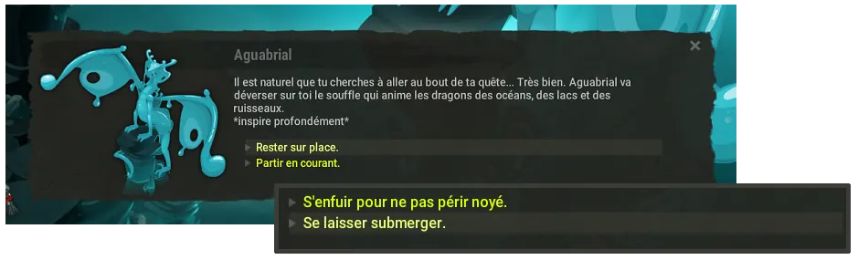 quête Dans la gueule du dragon