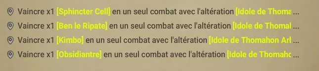 quête La bénédiction de Thomahon dofus