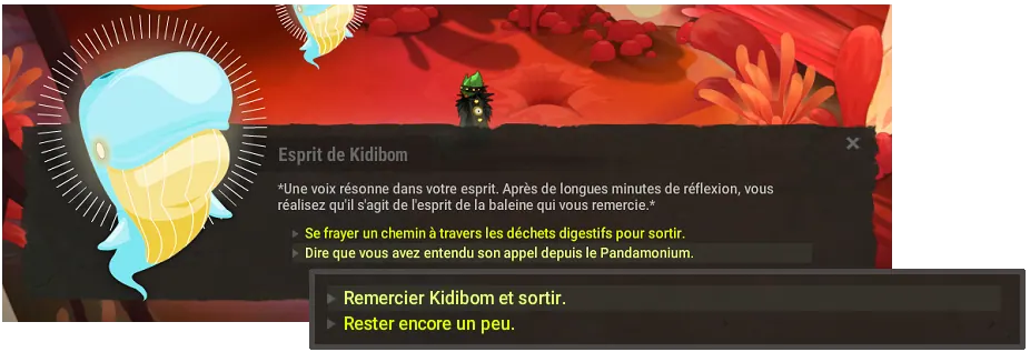 quête Le chant du Pandamonium