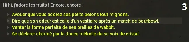 quête Toute possession dépossède